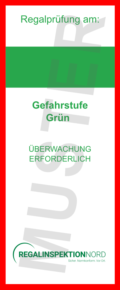 Gefahrenstufe Grün