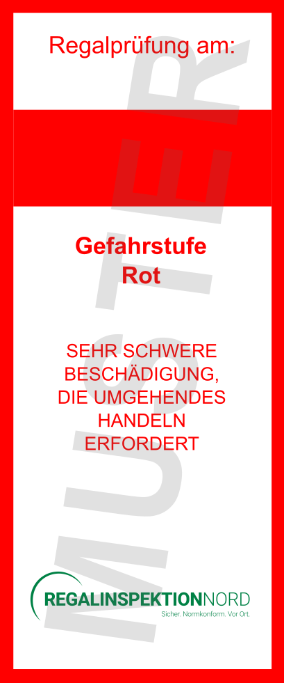 Gefahrenstufe Rot